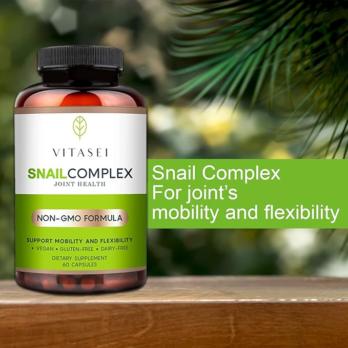 Snail Complex with Glucosamine, Chondroitin, MSM, 60 Capsules 3)