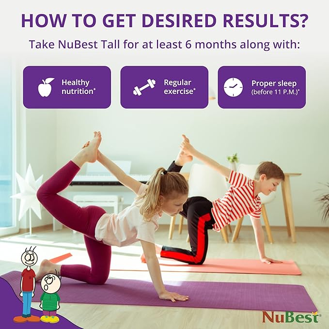 NuBest Tall - Powerful Growth Formula (5+) and 12)