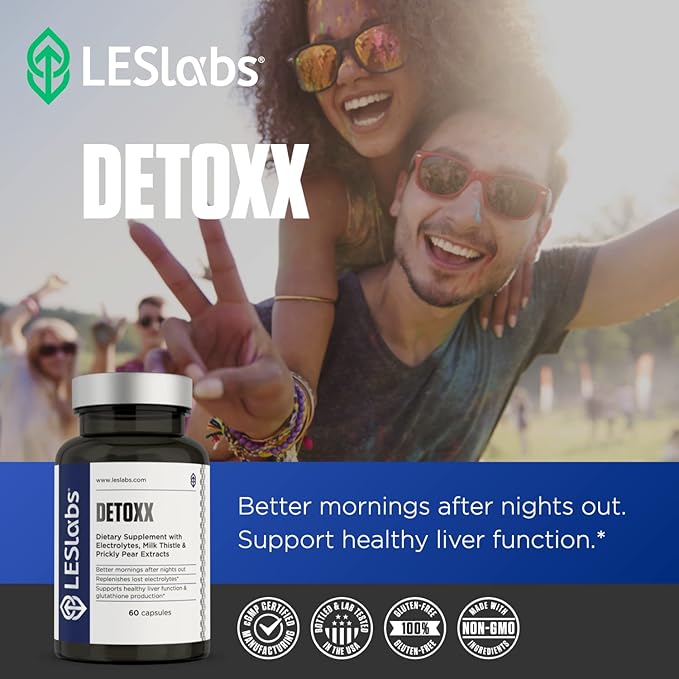 LES Labs DeToxx – Better Mornings 60 Capsules