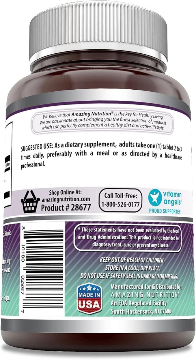 Amazing Formulas MSM 1000mg 200 Tablets Supplement