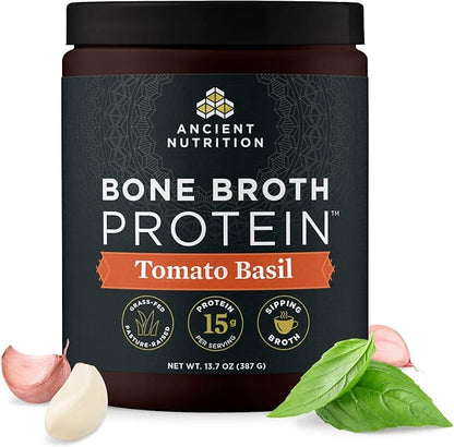 Ancient Nutrition Bone Broth Protein Powder, 15g Protein 15 Servings
