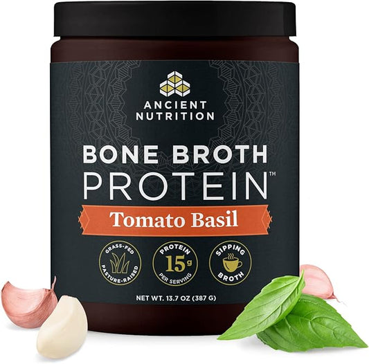 Ancient Nutrition Bone Broth Protein Powder, 15g Protein 15 Servings