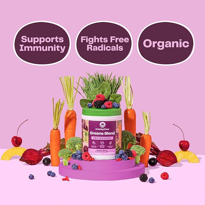 Amazing Grass Greens Superfood Antioxidant: Greens 30 Servings