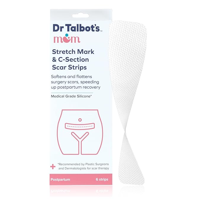 Dr. Talbot's Mom Stretch Mark & 6 Strips (60-Day Supply)