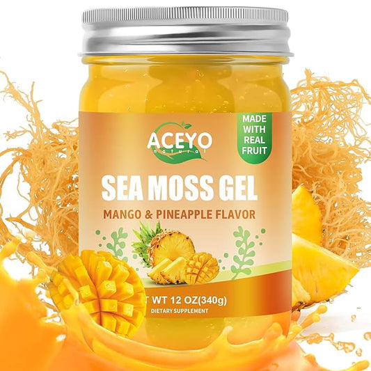 (12 OZ) Irish Sea Moss Gel 102 Vitamins