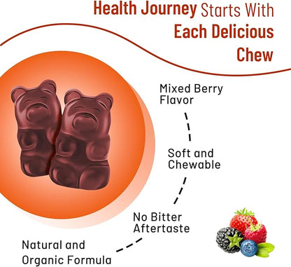 2 Pack Berberine Gummies with Ceylon 120ct