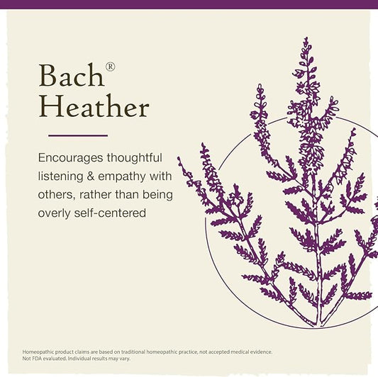 Bach Original Flower Remedies, Heather 20mL Dropper