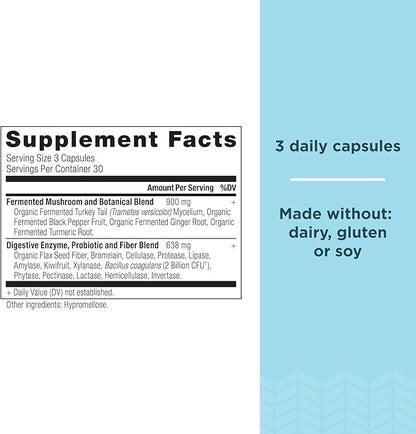 Digestive Enzymes by Ancient Nutrition, Supports Gut Health, Promotes Healthy Digestive Function, 90 Ct