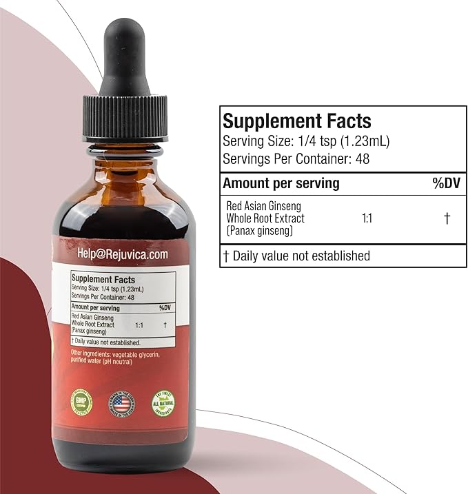 Active Ginseng Korean Red Panax Ginseng 2X Absorption
