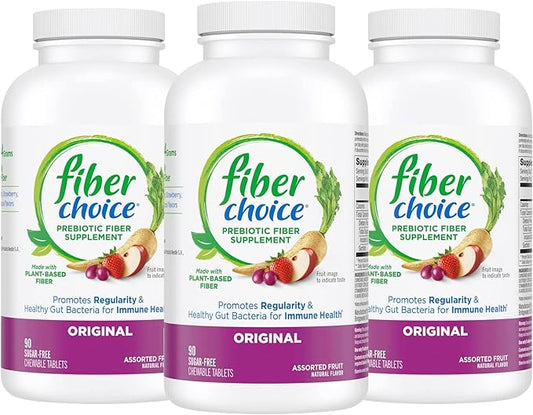 Fiber Choice Daily Prebiotic Fiber Chewable 90 Count 3)