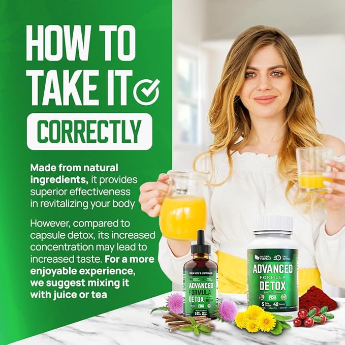 Salutem Vita™ Liquid Advanced Formula Detox 1 Pack 2 Fl (20 Servings)