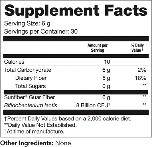 Tomorrow's Nutrition Sunfiber GI 30 Day