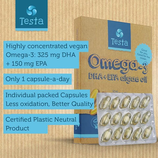 Testa Omega-3 Supplement 3 DHA 3 Fatty