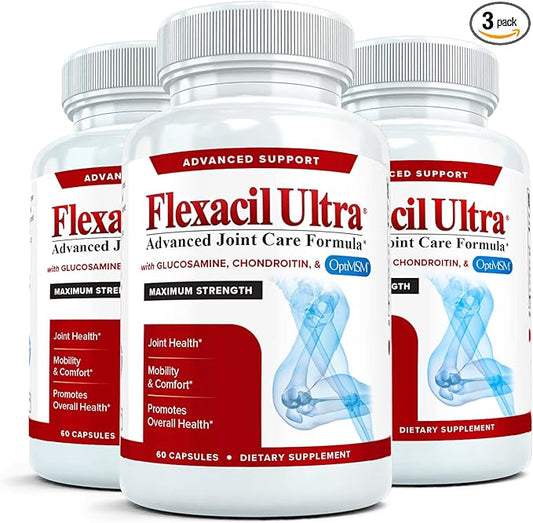 (3 Bottles) Maximum Strength Joint Health 60ct Each