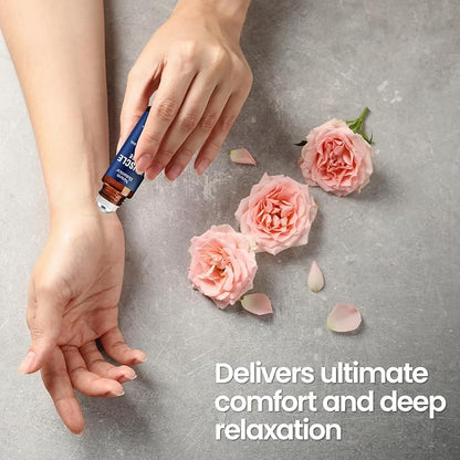 Muscle Ease Essential Oil Roll-On 10 ml - Pure Natural Blend for Sore Muscles, Aches & Recovery - Easy Roller for Athletes & Active Lifestyles - Nexon Botanics