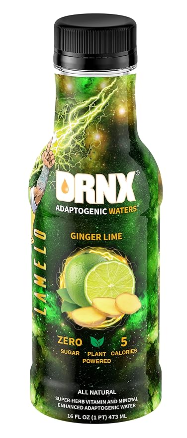 DRNX 12 Pack Adaptogenic Waters Complete Hydration Enhanced Beverage - Zero Sugar - 5 Calories - Super Herbs, B & D Vitamins, Antioxidants, Keto Friendly, All Natural (Variety Pack)