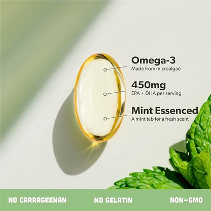 Vegan Omega 3 Supplement 180 Softgels