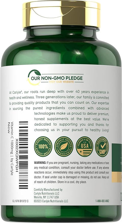 Carlyle Vitamin C 1000mg 120 Vegetarian