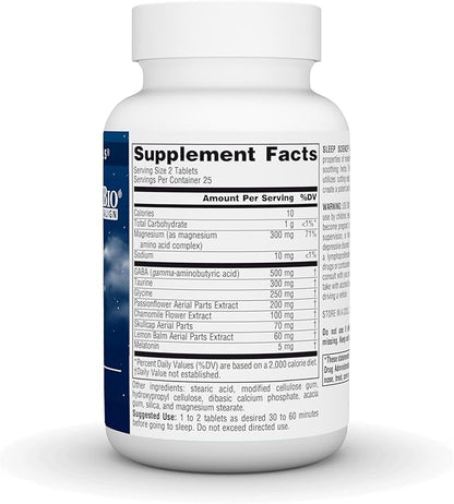 Source Naturals Sleep Science NightRest 50 Tablets