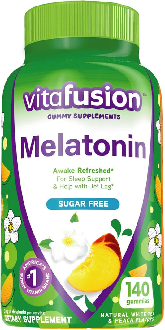 Vitafusion Melatonin 140 Count and Vitamin B12 Gummy 90 Count