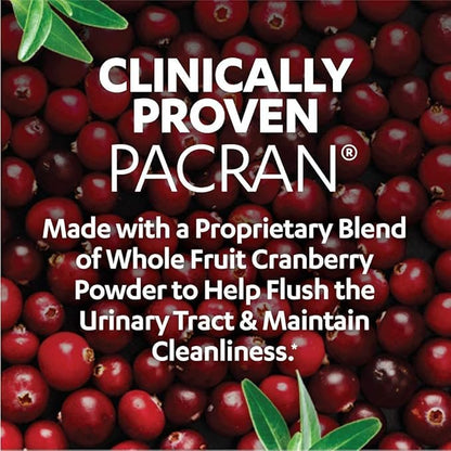 AZO Cranberry Pro Urinary Tract Health Supplement 600mg PACRAN, 1 Serving : More Than 1 Glass of Cranberry Juice, Sugar Free Cranberry Pills, Non-GMO 100 Softgels (Pack of 2)