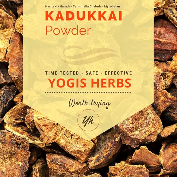 Kadukkai Powder (Terminalia Chebula/Haritaki) 1 Lb 1 Pound 1)
