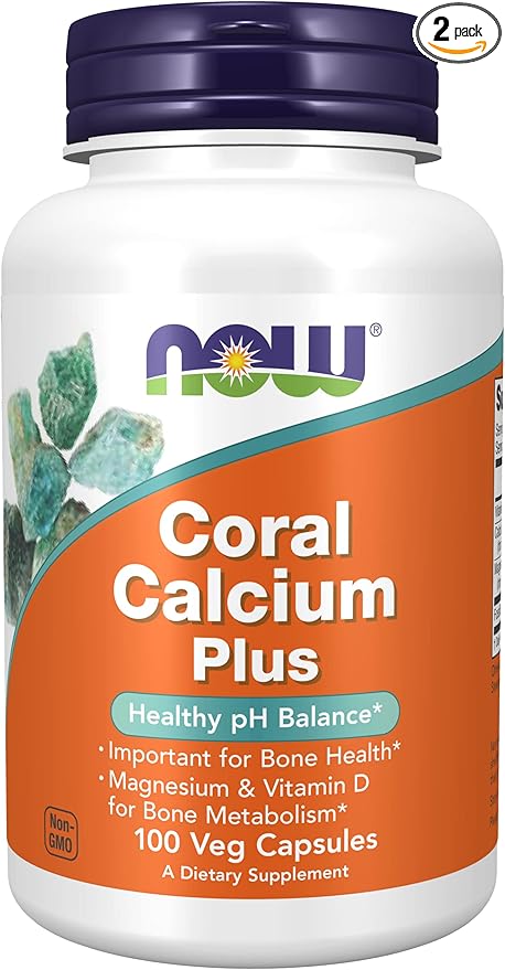 Now Foods Coral Calcium plus Magnesium, 100 veggie 2)