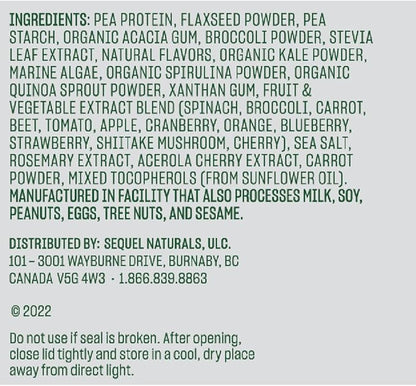 Vega Essentials Plant Based Protein Powder, Vanilla 1.3 lbs