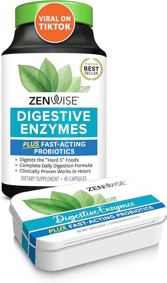 Zenwise Health Digestive Enzymes 45+15 Count