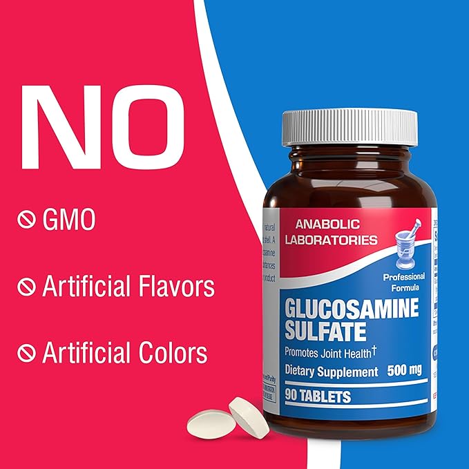 Anabolic Laboratories Glucosamine Sulfate 500mg 120 Glucosamine