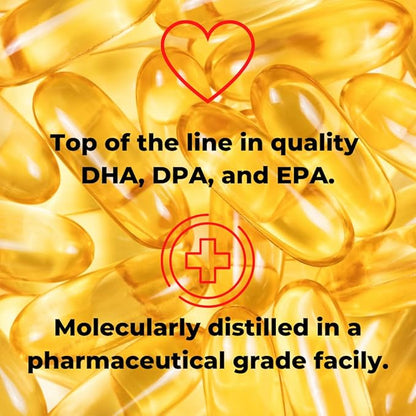 Atlantic Menhaden Fish Oil Omega-3 2000 90 Softgels