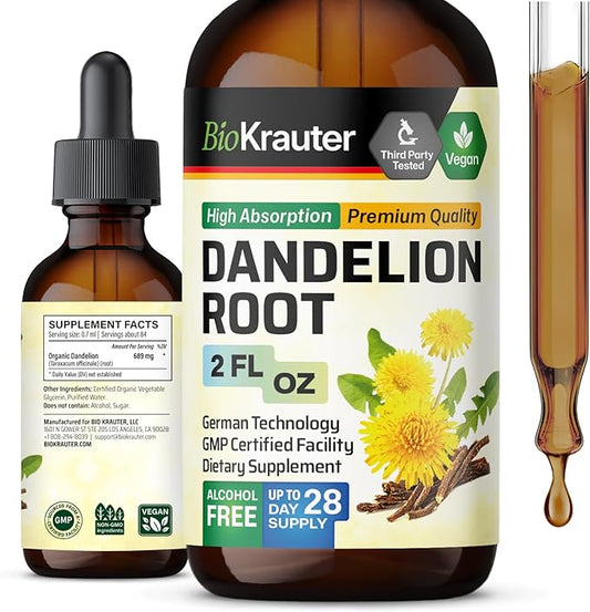 Dandelion Root Tincture 2 Fl.Oz.
