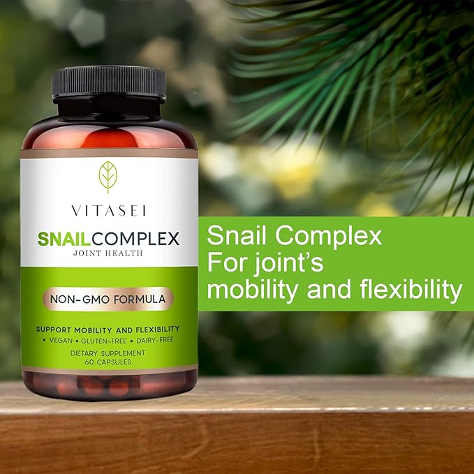 Snail Complex with Glucosamine, Chondroitin, MSM, 60 Capsules
