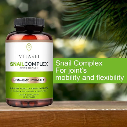 Snail Complex with Glucosamine, Chondroitin, MSM, 60 Capsules