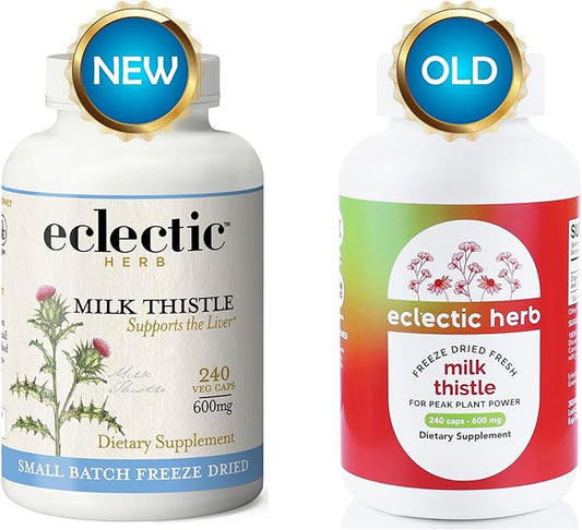 Eclectic Institute Raw Freeze-Dried Non-GMO Milk Thistle 240 CT