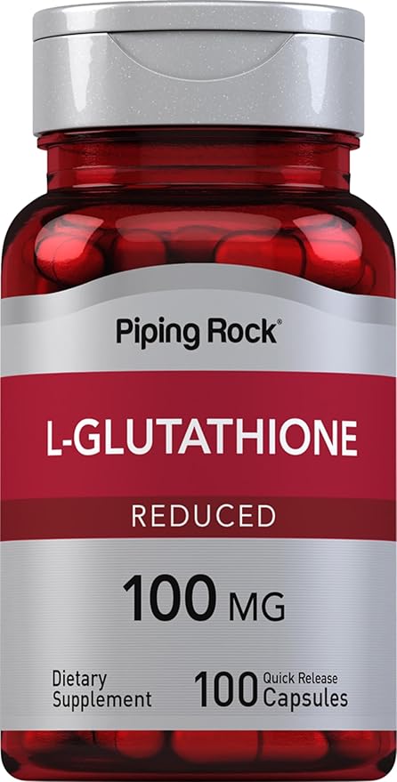 Piping Rock L Glutathione Supplement 100 mg 100 Capsules