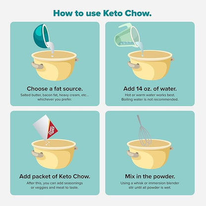 KETO CHOW SAVOURY CHICKEN SOUP 1 MEAL