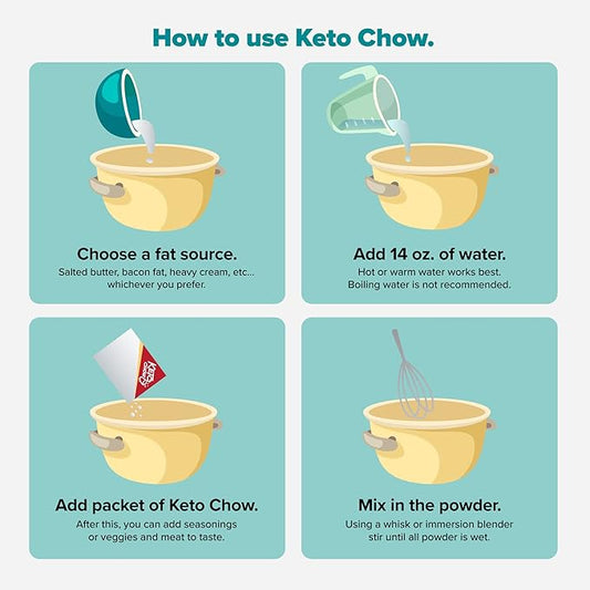 KETO CHOW SAVOURY CHICKEN SOUP 1 MEAL