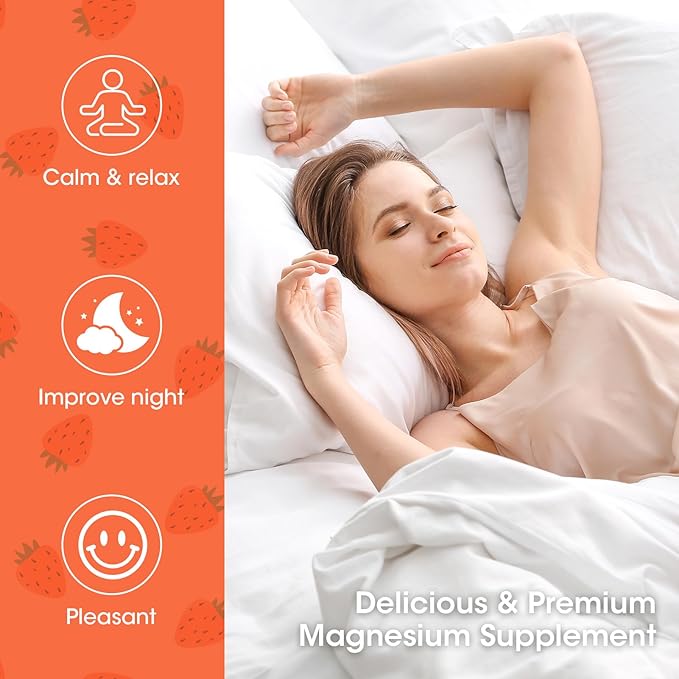 (2 Pack) Magnesium Glycinate Liquid Drops,1000mg B6, C,