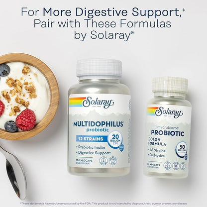 SOLARAY Super Digestaway Digestive Enzymes 60 VegCaps