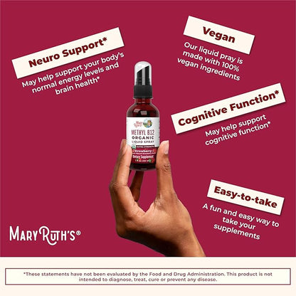 Vitamin B12 Spray B12 Liquid B12 Vitamin B12 for 1 Fl