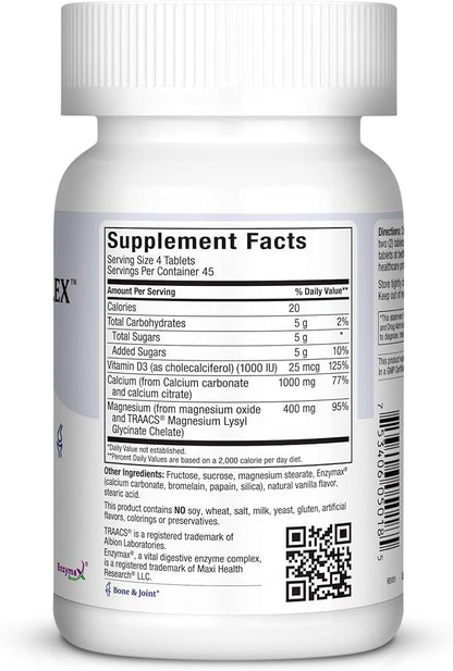 Maxi Health Chewable Calcium Complex 180 Chewies