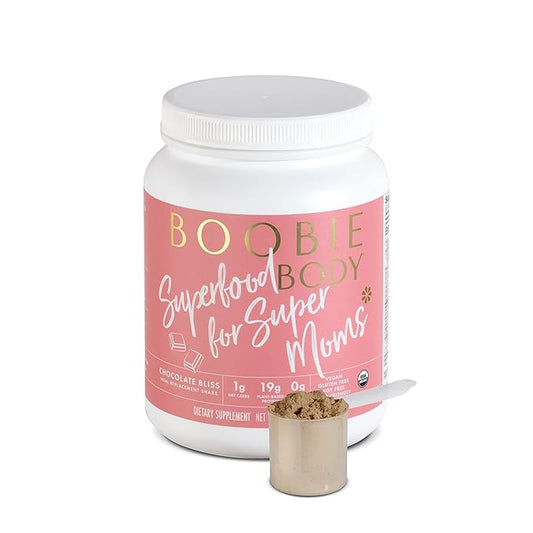 Boobie Body Organic Superfood Plant-Based Protein [23.4oz, 1 1 Tub]