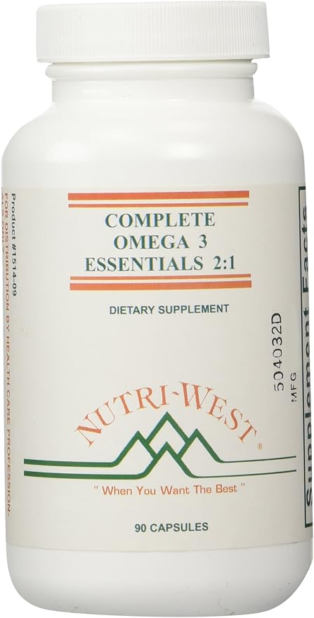 Nutri-West - Complete Omega-3 Essentials 2:1-90