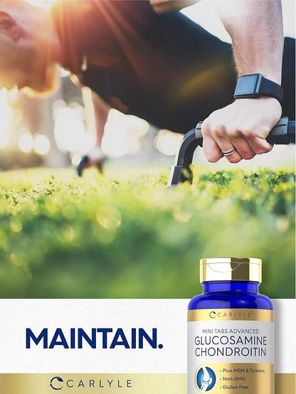 Carlyle Glucosamine Chondroitin MSM Turmeric 250 Mini