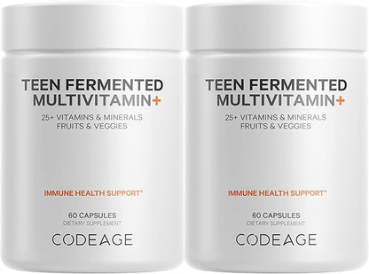 Codeage Teen’s Daily Multivitamin Supplement, 25+ Omega-3, 2 2 Pack