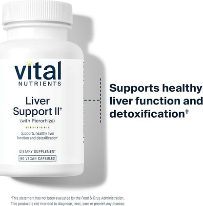 Vital Nutrients Liver Support II 60 Capsules