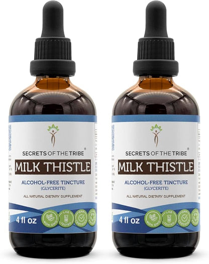 Secrets of the Tribe Milk Thistle 2x4 oz