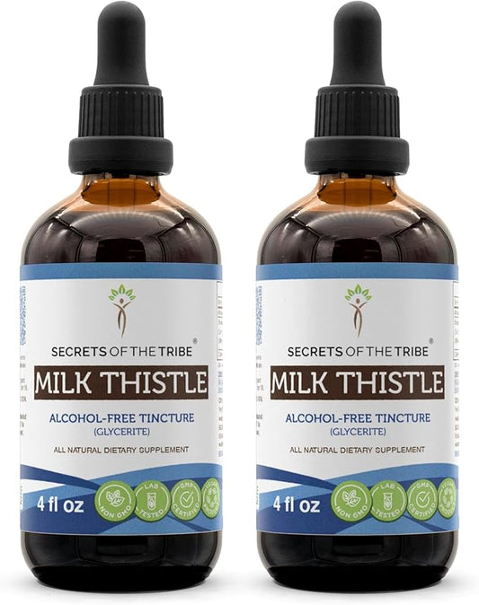 Secrets of the Tribe Milk Thistle 2x4 oz