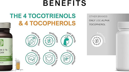 Kala Health Unique Vegan Formula 8 Tocopherols